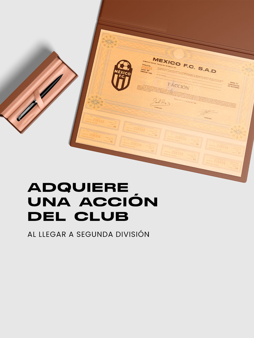 Membresía Socio Fundador - México F.C.