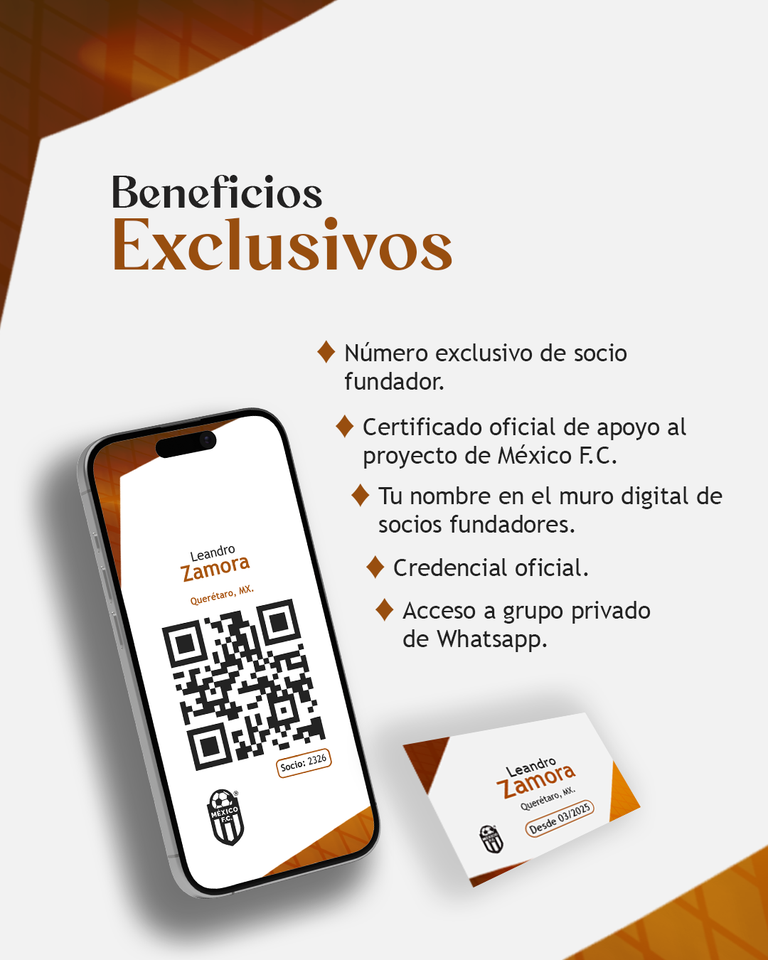 Membresía Socio ORO 24k - México F.C.