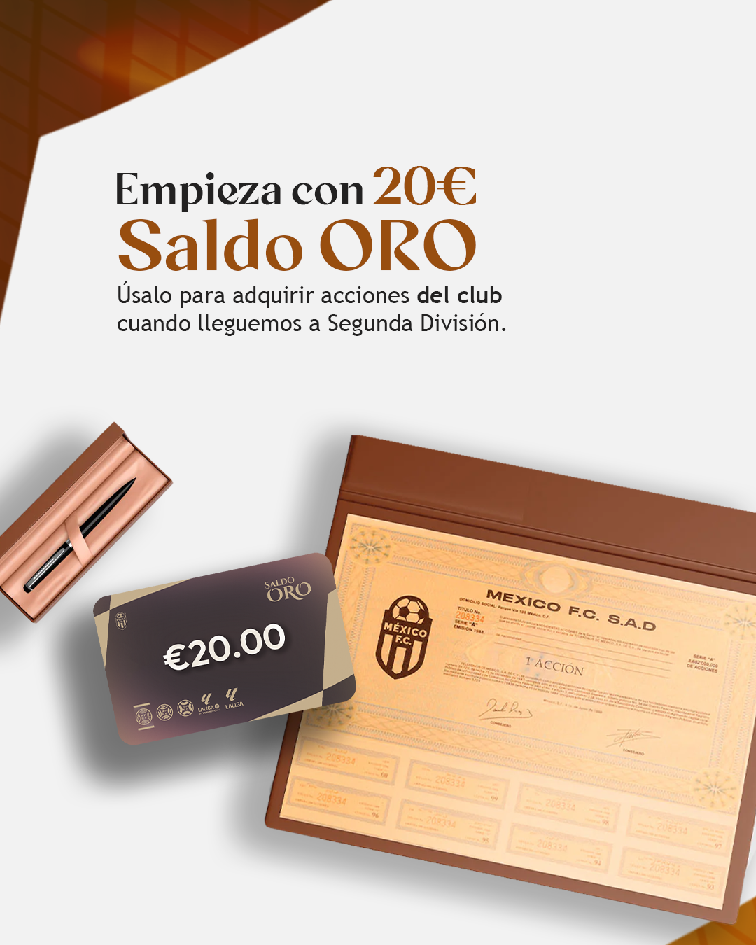 Membresía Socio ORO 24k - México F.C.