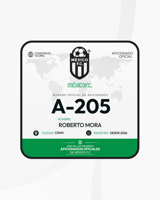 Aficionado Oficial - México F.C.
