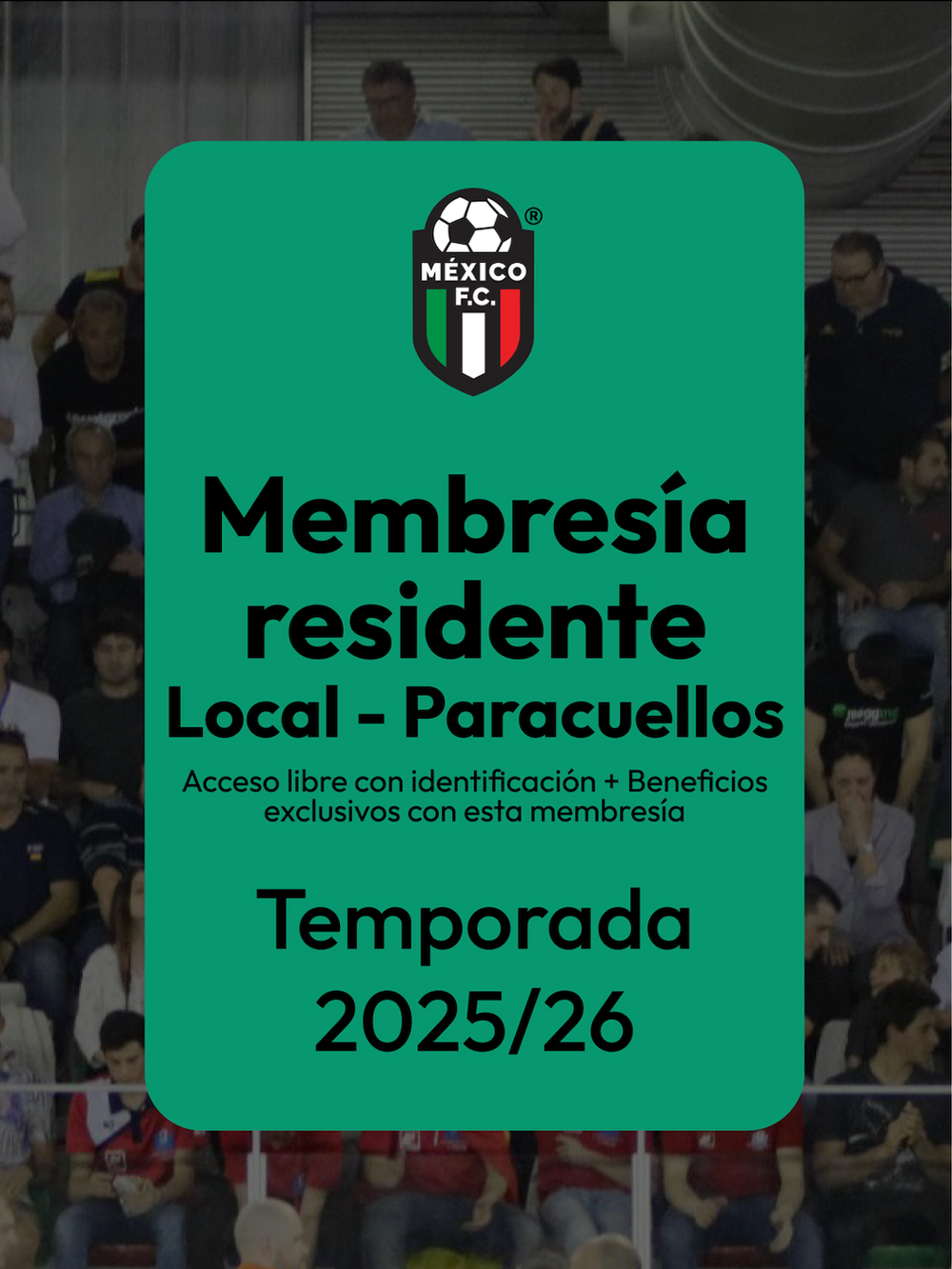 Membresía Local – San Blas & Paracuellos 2025-2026