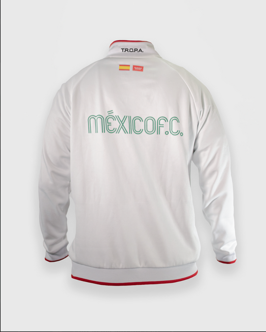 Jacket  Oficial México F.C. – Rumbo al Mundial 2026 ( BLANCA )