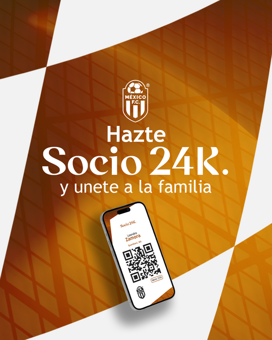 Socio 24k - La membresía premium de México F.C.