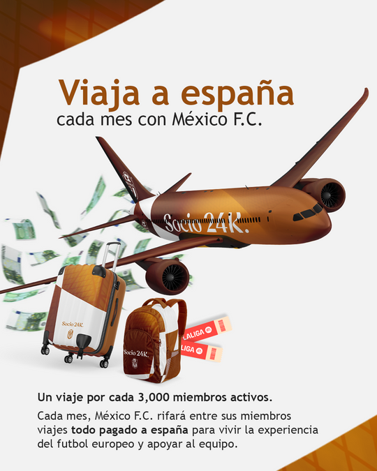 Socio 24k - La membresía premium de México F.C.