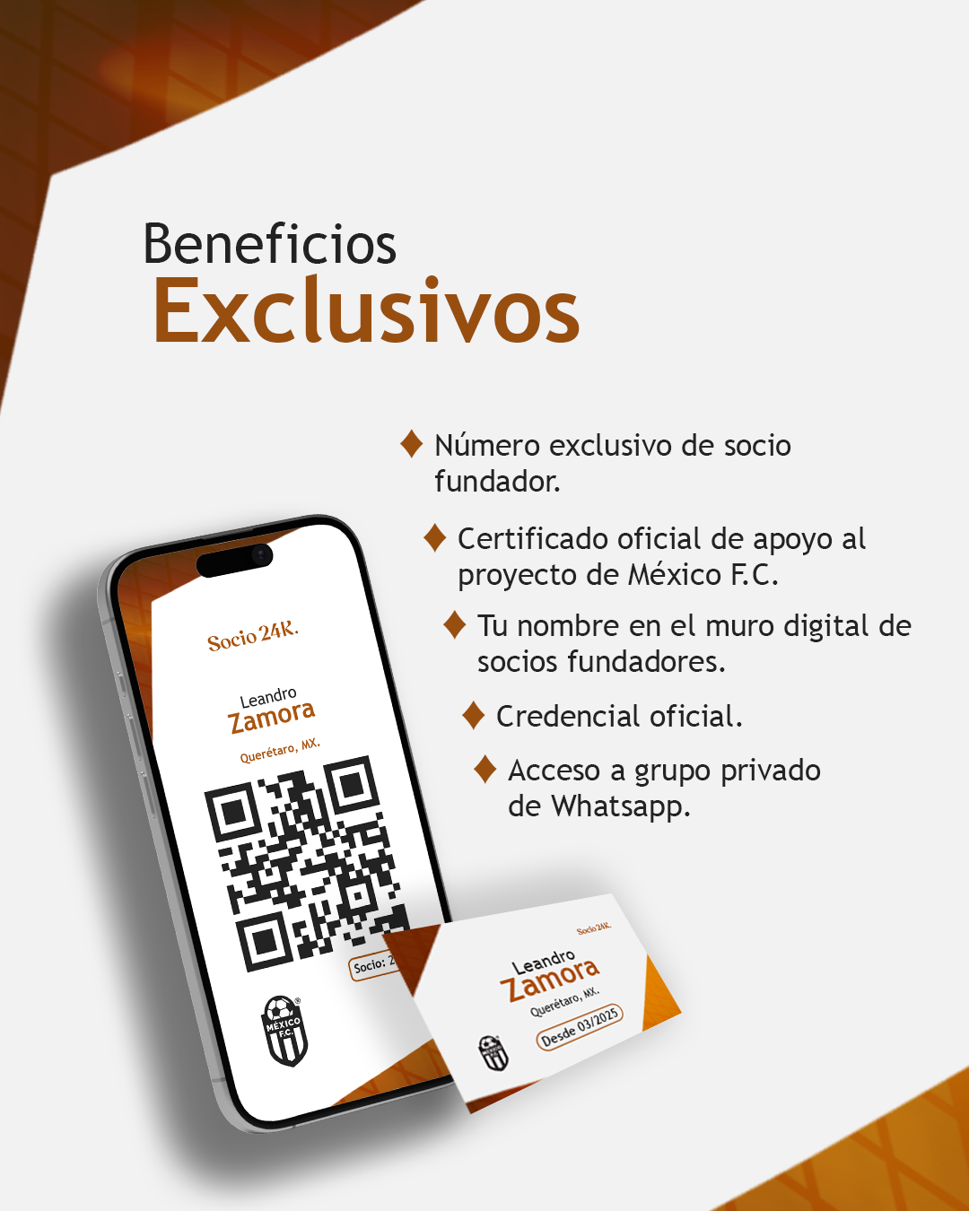 Socio 24k - La membresía premium de México F.C.