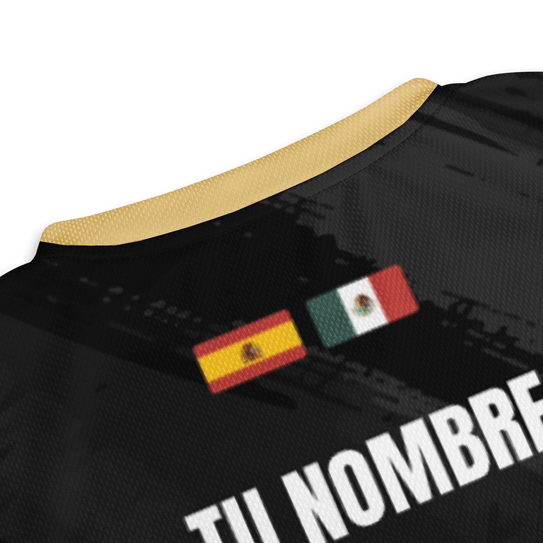 Jersey Unisex Negro/Dorado MEXICO F.C.