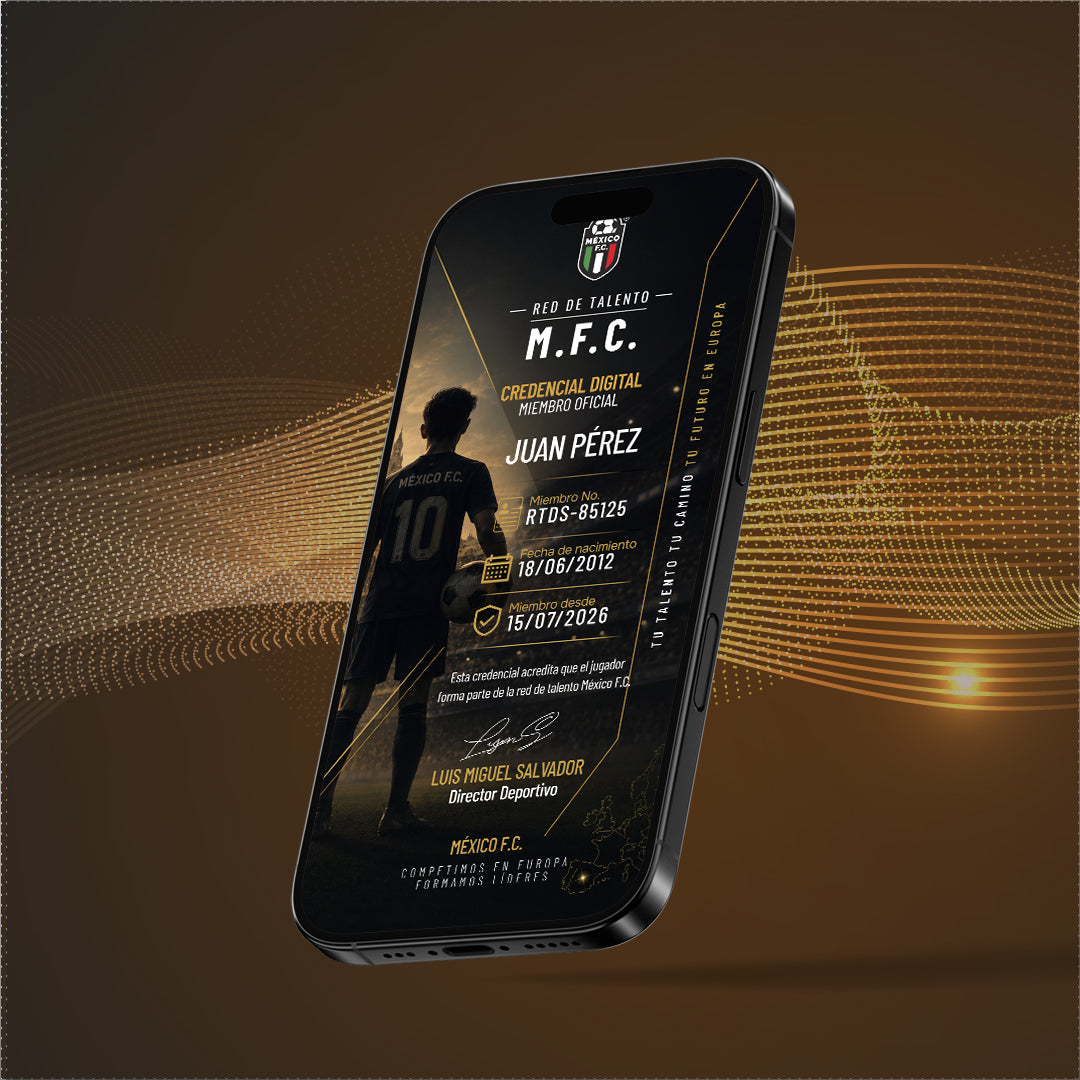 Inscripción a la Red de Talento México F.C.