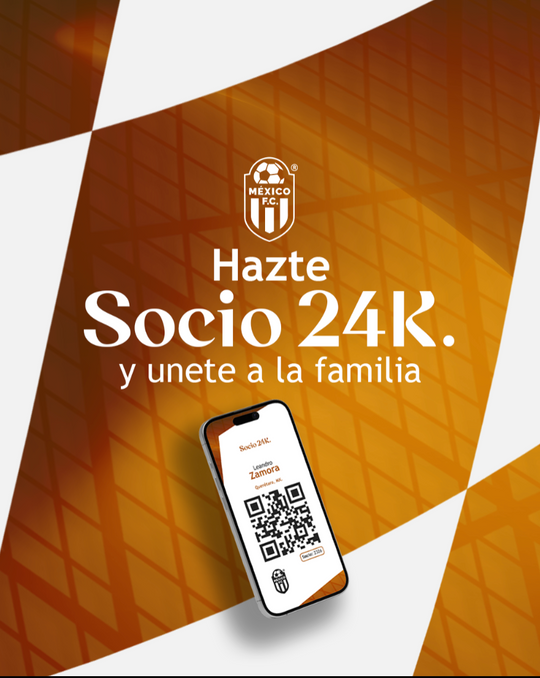 Socio 24k - La membresía premium de México F.C.