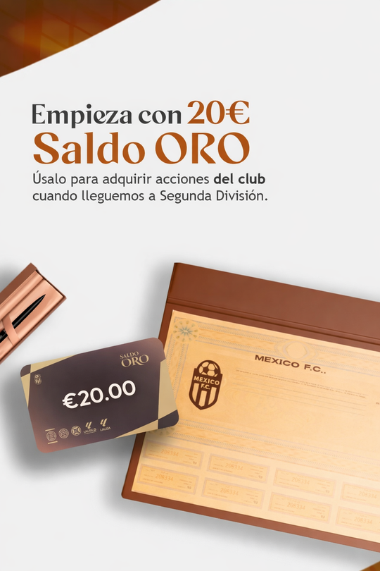 Membresía Socio ORO 24k - México F.C.